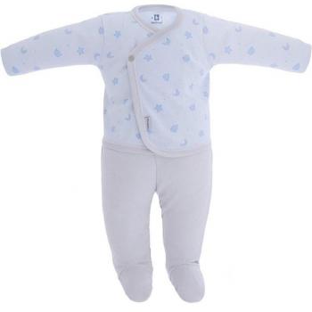 Conjunto de bebé niño 2 piezas estampado celeste