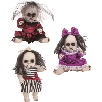 Muñeca Fantasma Blanca de 30 cm con Detalles Surtidos