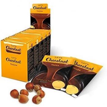 Lets Chocolaat Chocolate a la Taza, estuche 25 sobres, sabor Avellana
