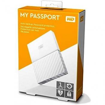 Western Digital WD Mypassport 1Tb White Exclusive - 2.5In USB 3.0
