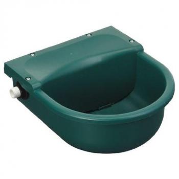 Bebedero con flotador verde de plástico, 3 l