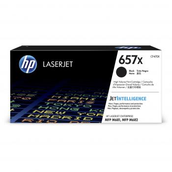 HP 657X - High Yield - black - original - LaserJet - toner cartridge