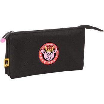 Portatodo Triple Kings League Porcinos 22x12x3 cm