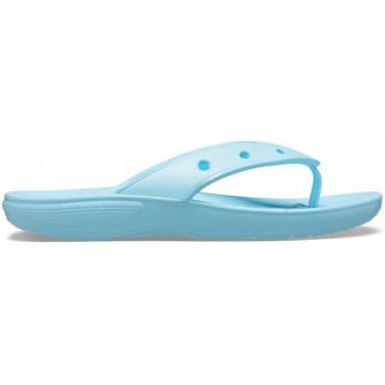 Chanclas unisex Classic Flip Crocs azul claro - Talla 38-39
