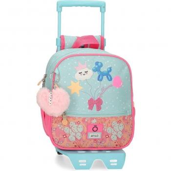 Mochila preescolar Enso Ballons con carro 25 cm