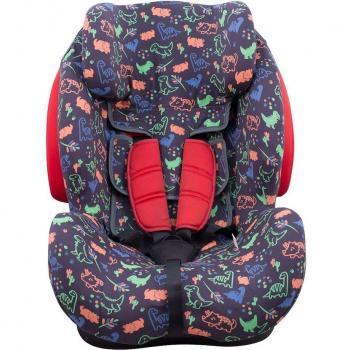 Funda para silla de coche JYOKO compatible con Be Cool, Thunder y Foppapedretti Jyoko Happy Dino