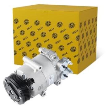 Compresor de aire acondicionado HELLA 8FK 366 200-351 para FORD 12V