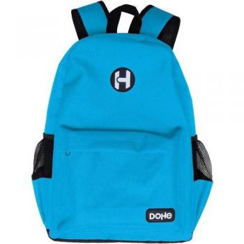 Mochila Dohe Serie Icon Azul Claro con Bolsillo Exterior e Interior para Tablet, Tirantes Reforzados y Ajustables