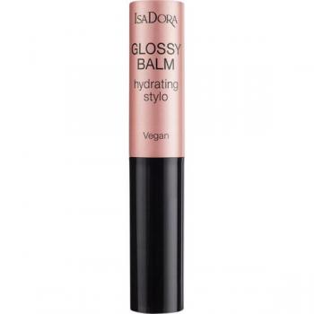 Isadora Glossy Balm Hydrating Stylo Bálsamo Hidratante Labial Con Color Tono 41 Pink Silk 1,6 g