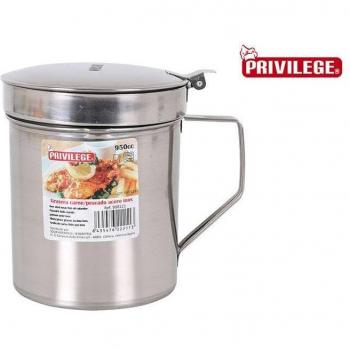 Grasera para Carne/Pescado de 950cc en Acero Inoxidable Privilege