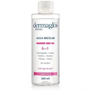 Dermaglós Facial Agua Micelar 6 En 1 200 ml