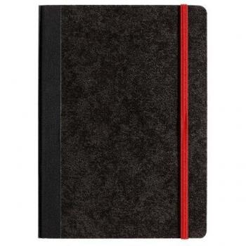 Cuaderno Cuadriculado PAGNA Classica A5, 192 Hojas, Color Negro