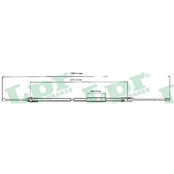 Cable de freno de mano LPR C0402B para Renault