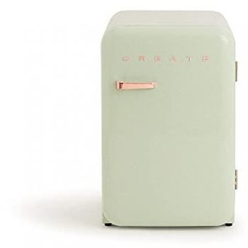 Frigorífico Retro 107L - Diseño Años 50 - Eco-responsable - Frío Estático - Verde