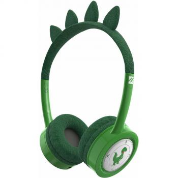 iFROGZ Little Rockerz - Auriculares Infantiles inalámbricos Diseño T-Rex