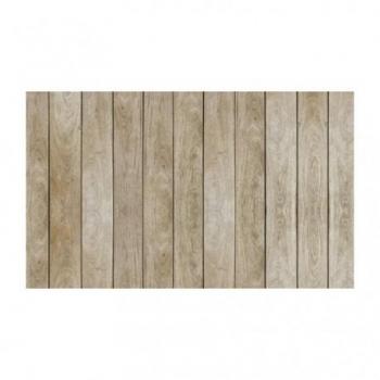 STOR PLANET Madera Alfombra vinílica, 100% PVC Reciclado, Mod.Wood, 45 x 75 cm