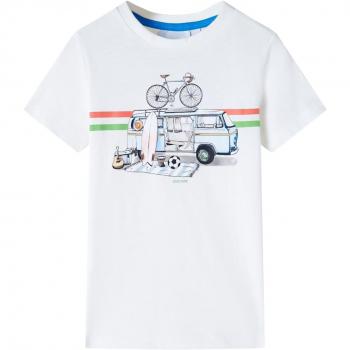 Camiseta infantil color crudo 92