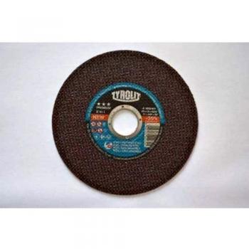 Tyrolit 34332792 PREMIUM Extradelgados 2in1 Discos de Corte, 41, A60Q-BFP, 125 x 1.0 x 22.23 mm Dimensiones, Caja de 25