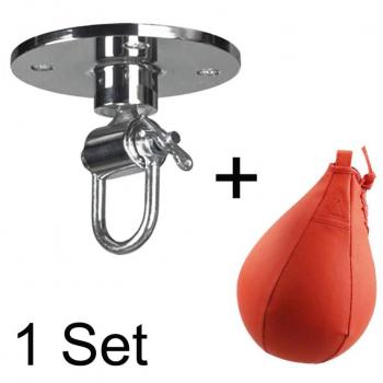 HemeraPhit Juego profesional de Boxeo Pera Velocidad Bola y Percha Boxeo Punzonado Velocidad Bolsa Base Equipo Herramientas