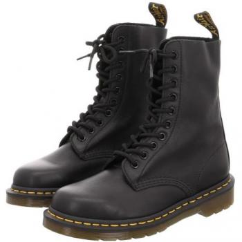 Dr. Martens 1490 Virginia High Boots Black Female Size 4 UK, Size 3 UK