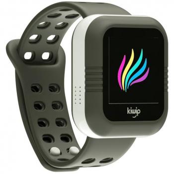 Kiwip - Reloj de Pulsera Inteligente - U Watch para Niño - Se Empareja con tu Teléfono - Gris