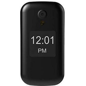 SwissVoice D28 - Teléfono Móvil Senior de Concha, 2G, Pantalla de 7.11 cm (2.8), Color Negro
