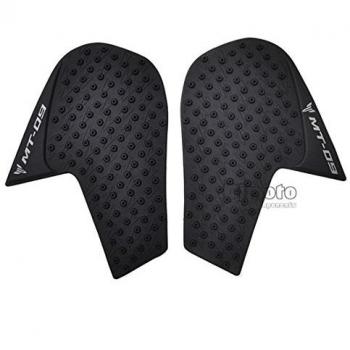 BJ Global Adhesivo antideslizante 3M de la motocicleta del tanque de la tracción de la almohadilla lateral de agarre de la rodilla protector para Yamaha MT-09 FZ-09 MT 09 FZ 09 2014