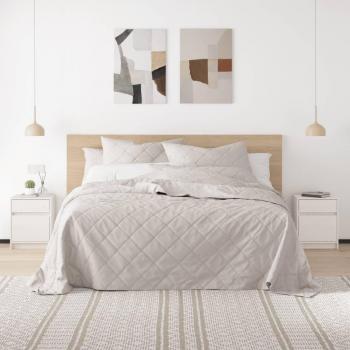 Mesitas de noche 2 uds madera maciza pino blanco 40x31x50 cm Vidaxl