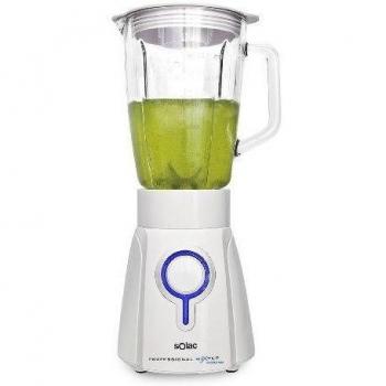 Solac BV5712 Professional Mixter - Batidora de vaso, 600 W, jarra de cristal, 1.5 l, filtro en tapa, tapón dosificador