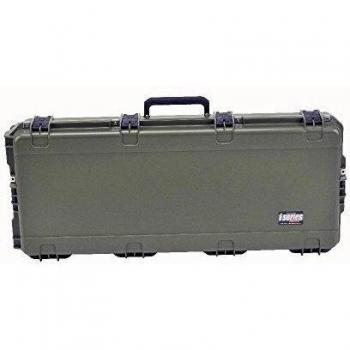 SKB Reise - Transportkoffer aus Spritzguss für Zwei Bogen kurze Gewehre - Funda rígida para rifles de caza, color negro, talla 101.6 X 40.6 X 16.5 cm