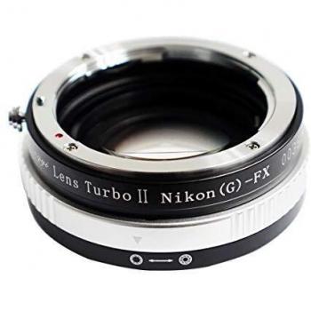 Mitakon Zhongyi Lens Turbo Adapter V2 For Full Format Nikon F-Mount Lenses to Fujifilm X-Mount-APS-C Camera