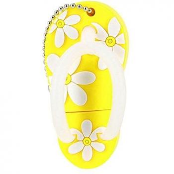 Connection N&C Flipflop 32GB 32GB 2.0 Conector USB Tipo A Amarillo Unidad Flash USB - Memoria USB