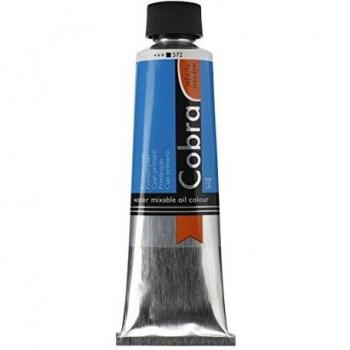 Cobra Artists' Watermixable Oils - Primary Cyan - 40ml tube