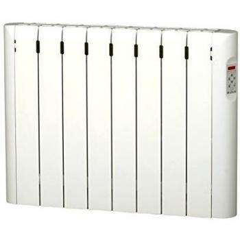 Haverland RC8E - Emisor Térmico Digital Fluido Bajo, Programable, Exclusivo Indicador de Consumo, 8 Elementos, 1000 W, Blanco
