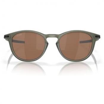 Oakley Pitchman R Matte Olive Ink Polarized Sunglasses with Prizm Tungsten Lenses