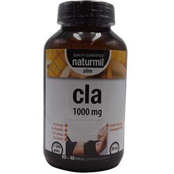 Dietmed Cla Slim 1000 mg - Complemento Alimenticio, 80+40 Perlas