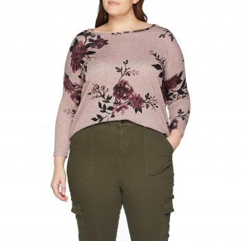 ONLY Carmakoma Caralba 3/4 Top #119, Camisa Manga Larga para Mujer,