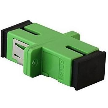LanTicket 401012 - Adaptador FO SCAPC H-H panel SM verde, color verde