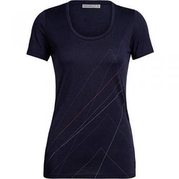 Icebreaker Tech Lite Scoop Van Life - Camiseta de manga corta para mujer