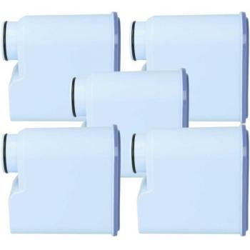 5x Filtro de agua compatible con Saeco Incanto HD8911/02, HD8911/01 - Azul Claro - Vhbw