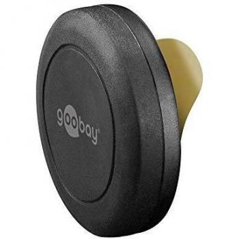 Goobay 62089universal soporte magnetico autoadhesivo negro