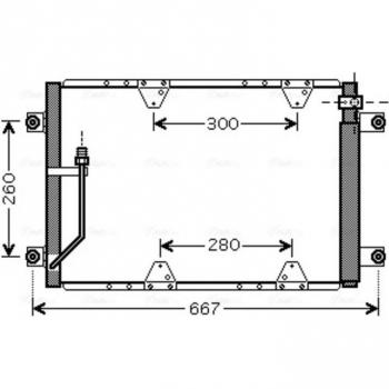 Condensador de aire acondicionado AVA COOLING SZ5107D PRASCO SZ5107D