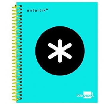 Liderpapel KD51 - Cuaderno espiral, A5, color azul