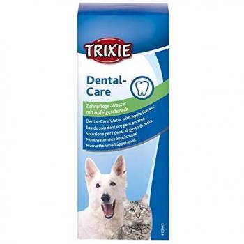 Agua Cuidado Dental para Perros y Gatos 300ml Sabor Manzana