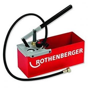 Bomba de comprobación TP 25 - ROTHENBERGER, tipo: bomba de comprobación, características: capacidad para pruebas de presión, diseño compacto y ligero, manómetro integrado, rango de presión ajustable, fácil manejo y transporte