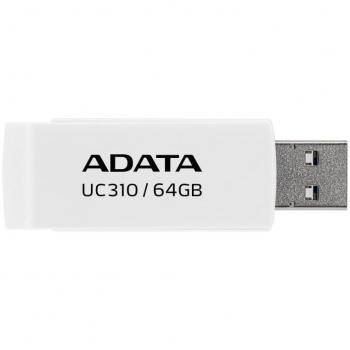 ADATA UC310 64GB USB 3.2 Flash Drive - White