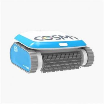 Limpiafondos automático Cosmy 150 - Limpiafondos automático, sistema de limpieza por aspiración, adecuado para piscinas de hasta 10 x 5 metros, filtro fácil de limpiar, programación automática, diseño compacto y ligero, funcionamiento
