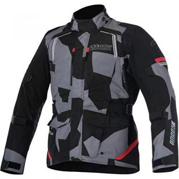 Alpinestars Chaqueta moto Andes V2 Drystar Negro Camo Rojo, Negro/Camo/Rojo, S