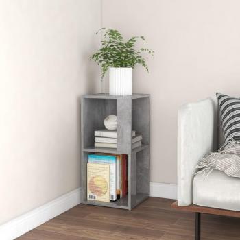 Mueble de esquina madera de ingeniería gris 33x33x67 cm Vidaxl