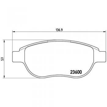 Pastillas de freno Brembo P 61 068